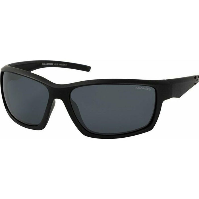Angler II, Matte Black/Smoke Polarised Lenses