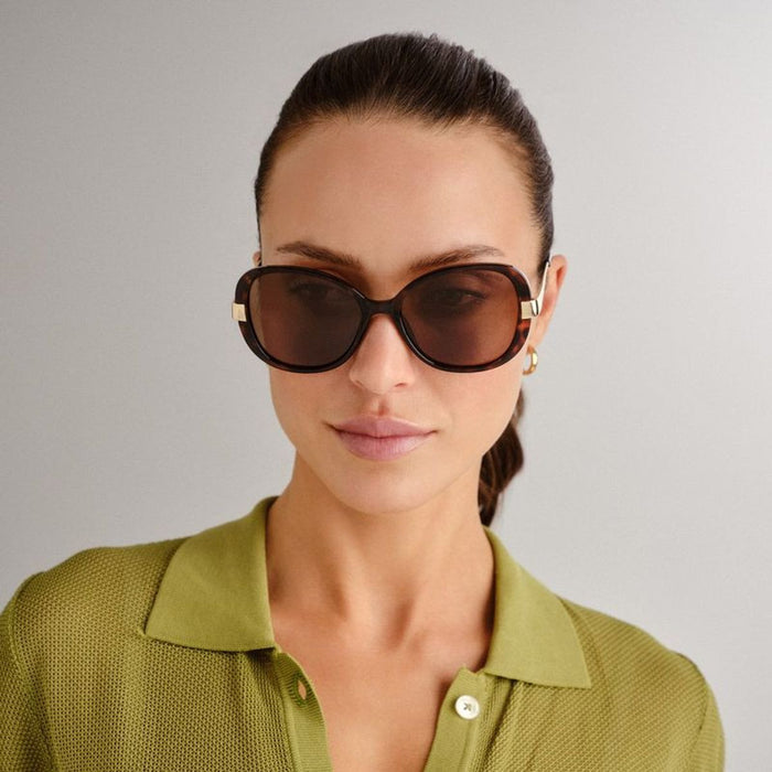 Anna Bay, Dark Tort/Brown Polarised Lenses