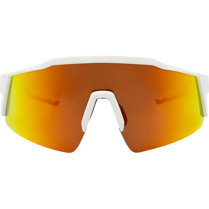 Apex, Matte White/Red Mirror Polarised Lenses