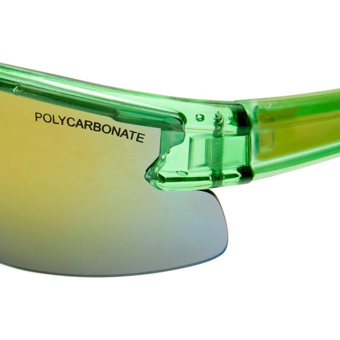 Armadillo - Kids, Matte Crystal Green/Yellow Mirror Lenses
