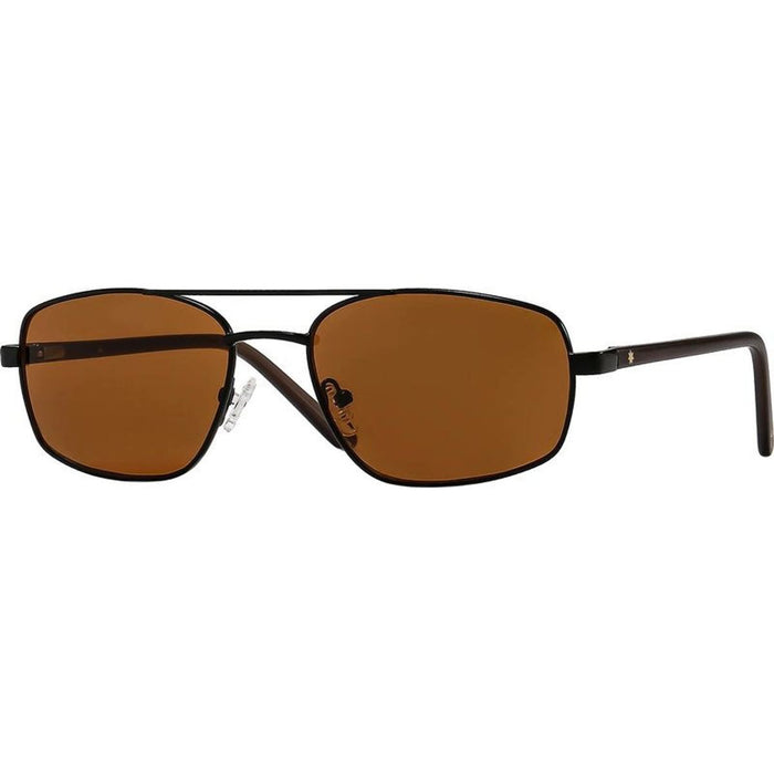 Astley, Matte Black/Hazelnut Brown Lenses