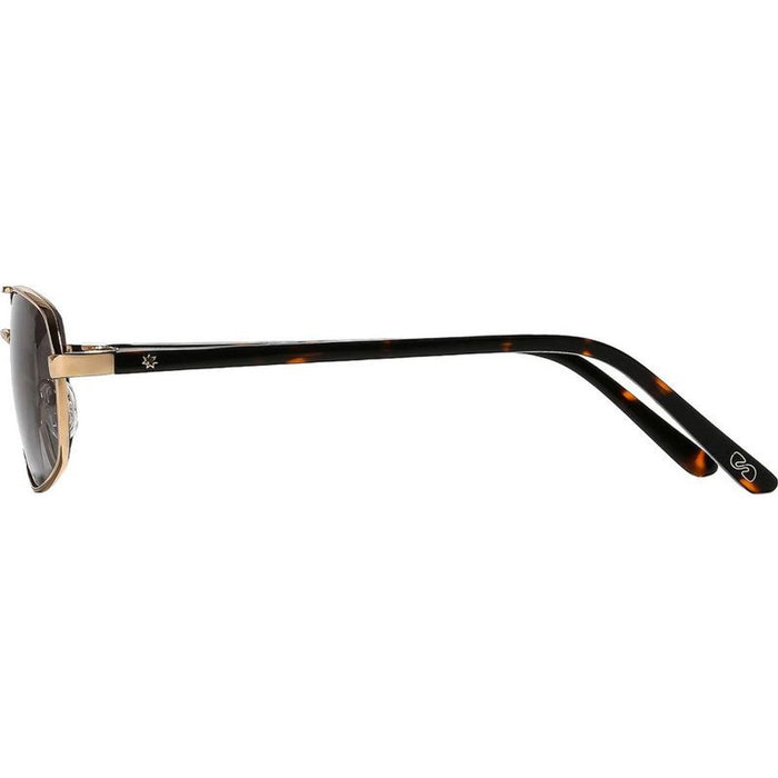 Astley, Polished Gold/Dune Brown Gradient Lenses