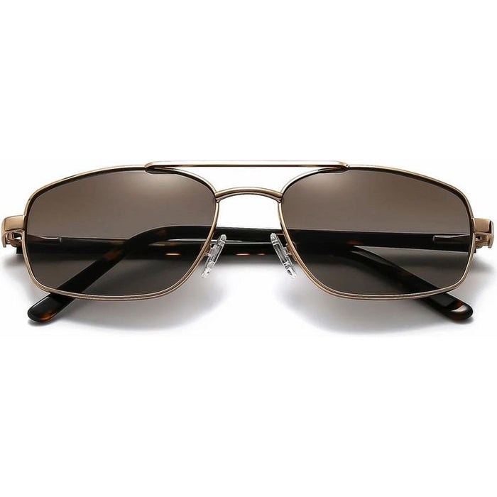 Astley, Polished Gold/Dune Brown Gradient Lenses