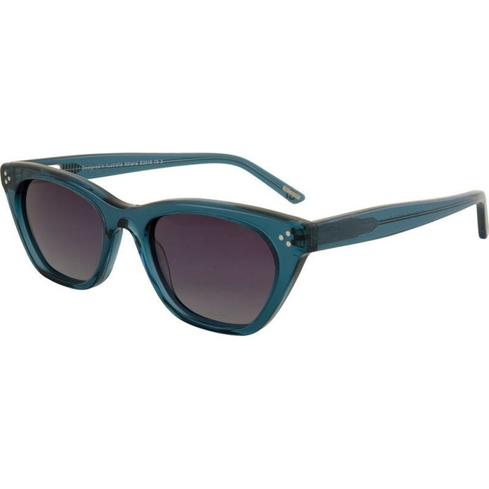 Athena, Crystal Green/Grey Gradient Polarised Lenses