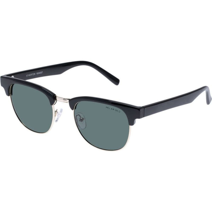 Atherton, Black Gold/Green Polarised Lenses