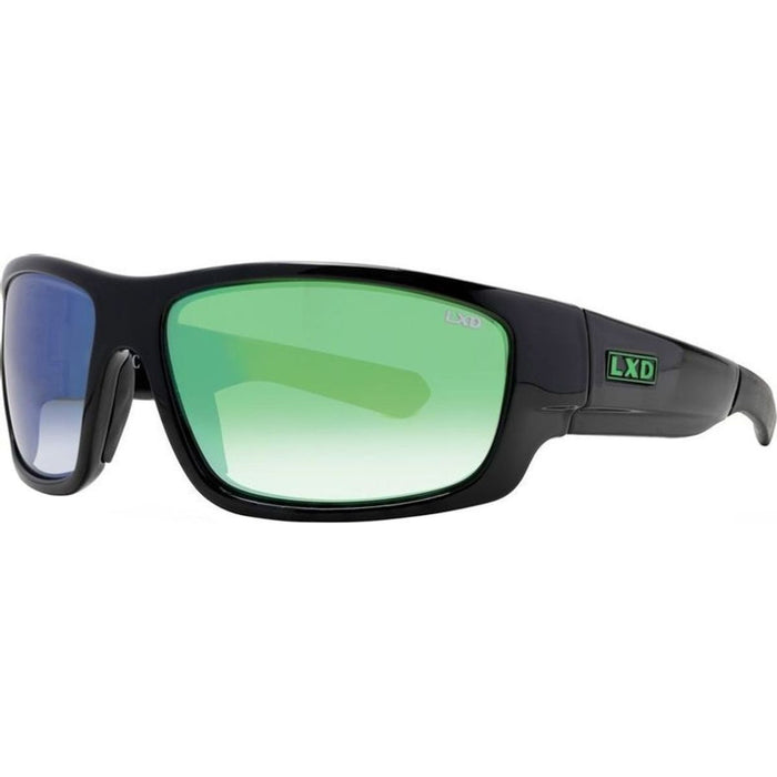Atlantic, Black/Blue and Green Mirror Polarised Glass Lenses