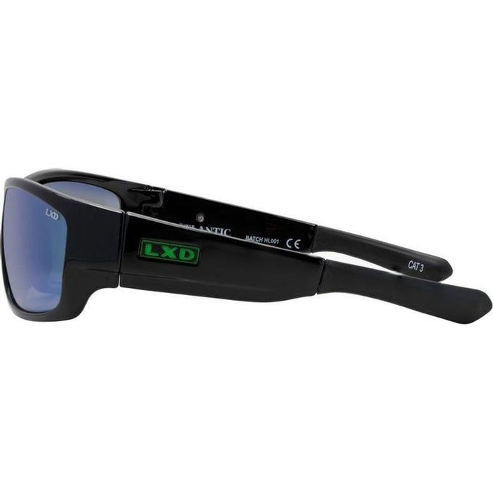 Atlantic, Black/Blue and Green Mirror Polarised Glass Lenses