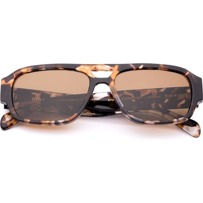 Atlas, Pebble Tort/Brown Polarised Lenses