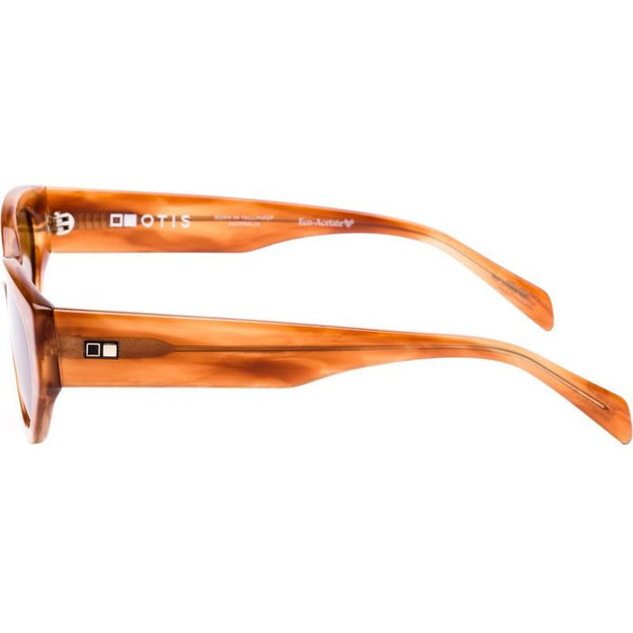 Audrey, Eco Ochre Havana/Brown Glass Lenses