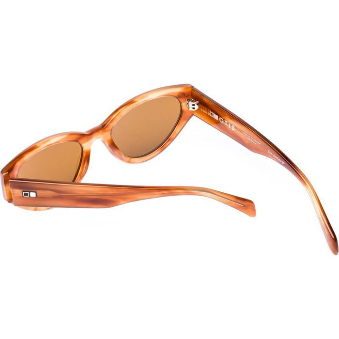 Audrey, Eco Ochre Havana/Brown Glass Lenses