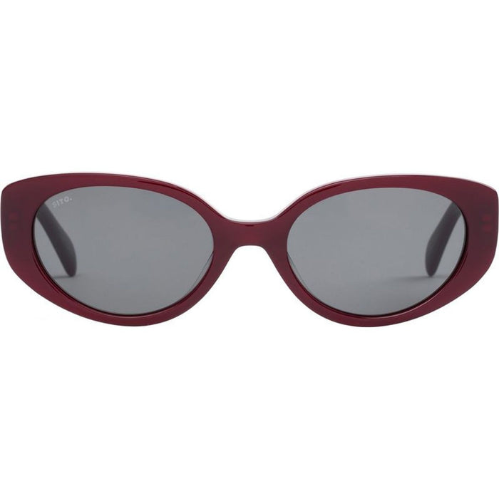 Aura, Milky Berry/Smokey Grey Lenses
