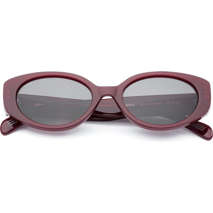 Aura, Milky Berry/Smokey Grey Lenses