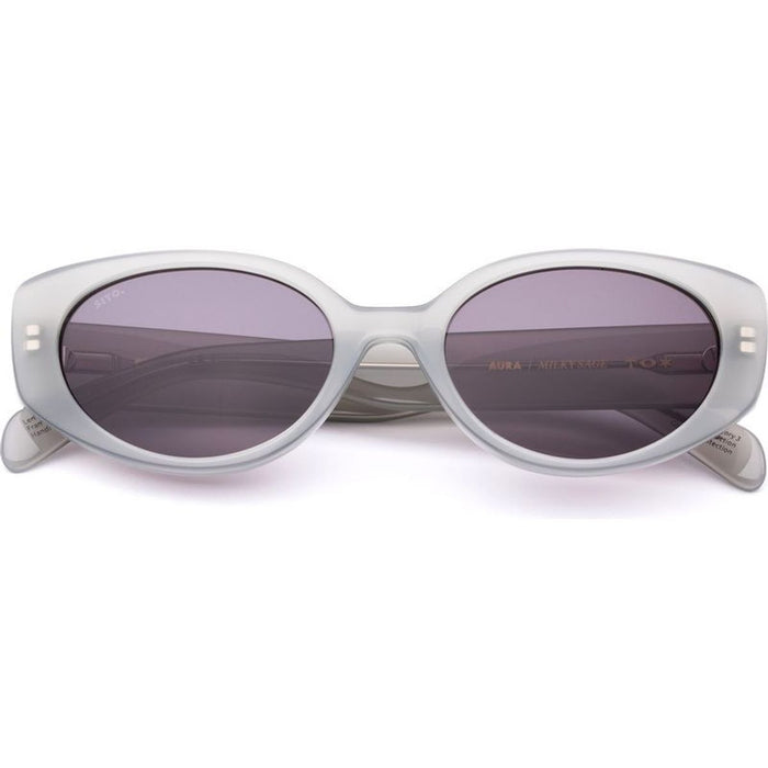 Aura, Milky Sage/Smokey Grey Lenses