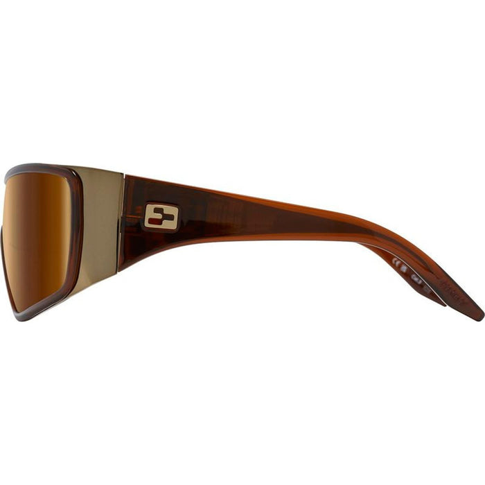 AV-Coat, Crystal Brown and Bronze Chrome/Terra Brown Mirror Polarised Lenses