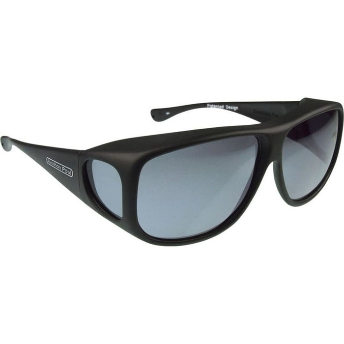 Aviator, Matte Black/Grey Polarised Lenses