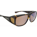 Aviator, Tortoiseshell/Amber Polarised Lenses