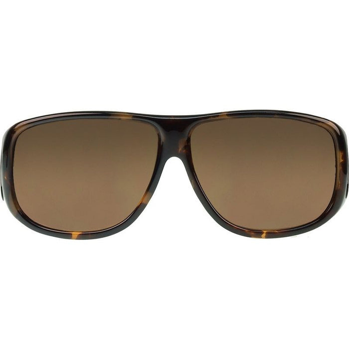 Aviator, Tortoiseshell/Amber Polarised Lenses