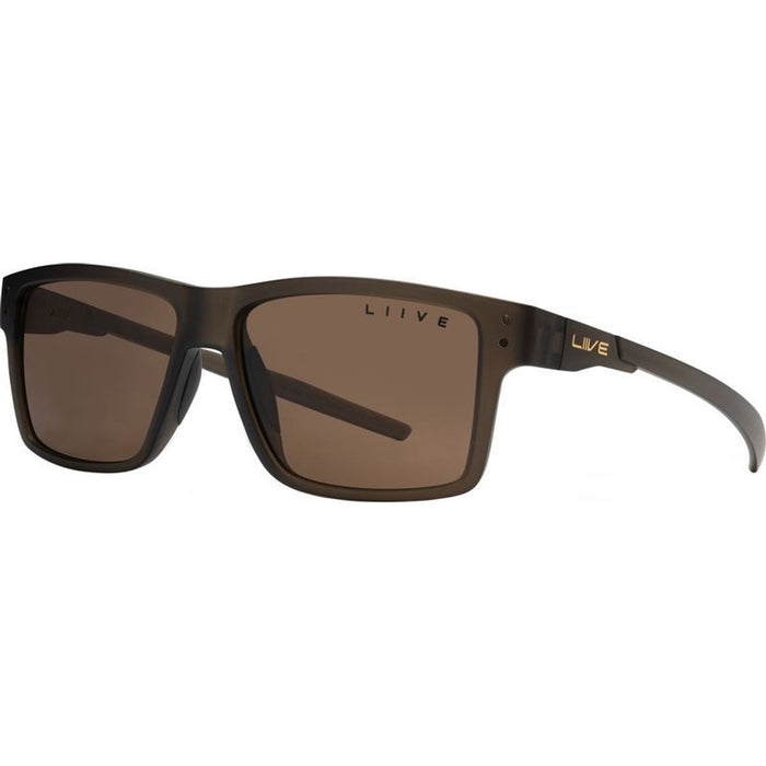 Axis X, Matte Xtal Army/Brown Lenses