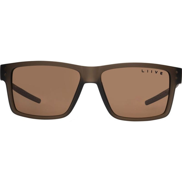 Axis X, Matte Xtal Army/Brown Lenses
