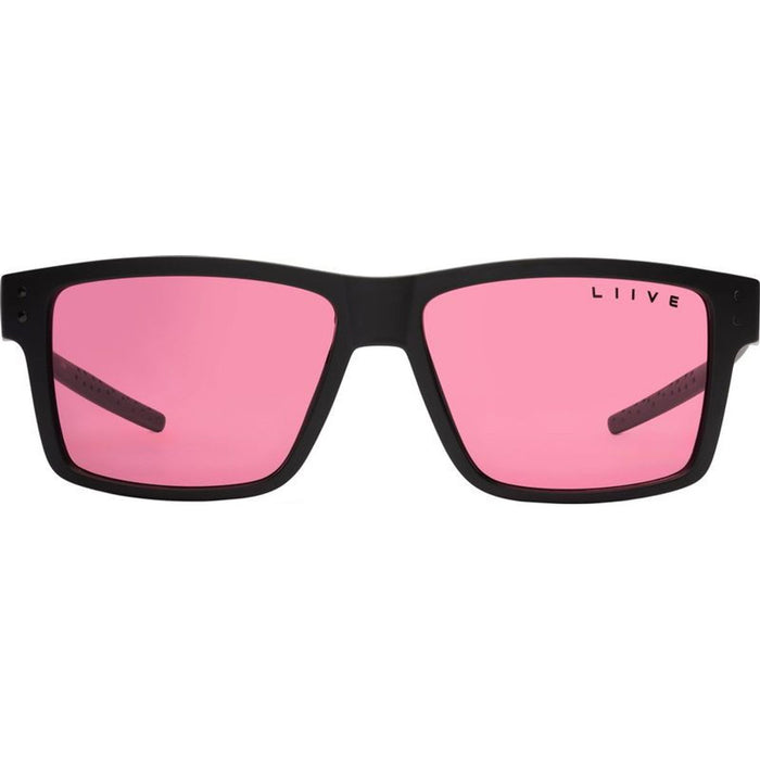 Axis X, Matte Black/Pink Lenses