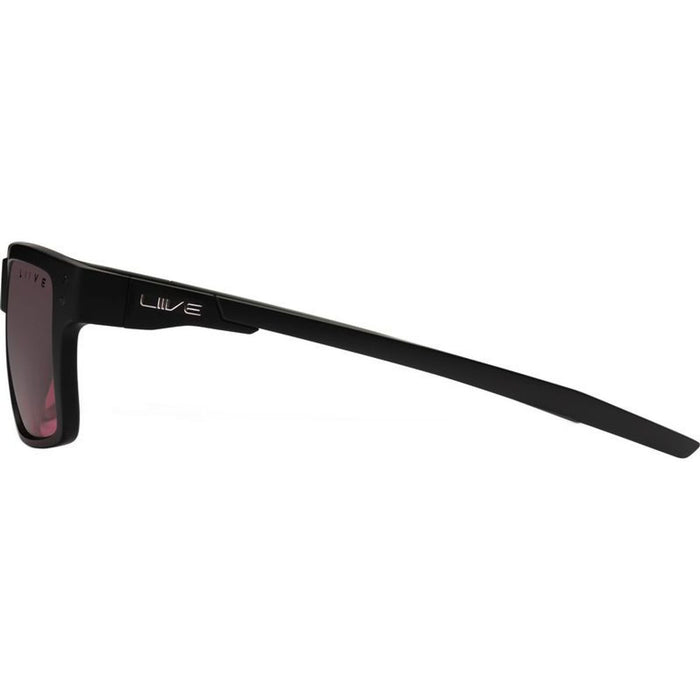Axis X, Matte Black/Pink Lenses