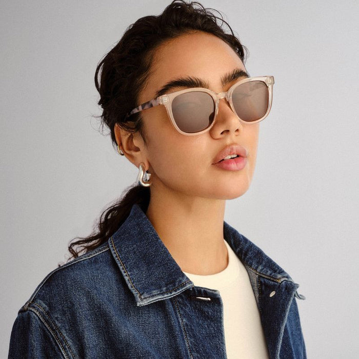 Babinda, Blush and Cookie Tort/Brown Polarised Lenses