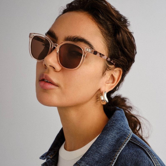 Babinda, Blush and Cookie Tort/Brown Polarised Lenses