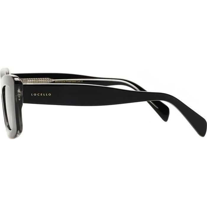 Bailey, Crystal Black/Smoke Polarised Lenses
