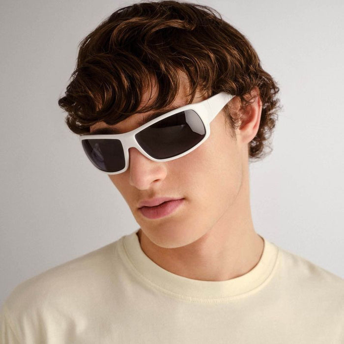 Balmain, White/Smoke Polarised Lenses
