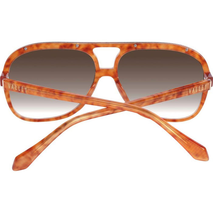 Bang Bang, Tiger Tort with Gold Metal Trim/Brown Gradient Lenses