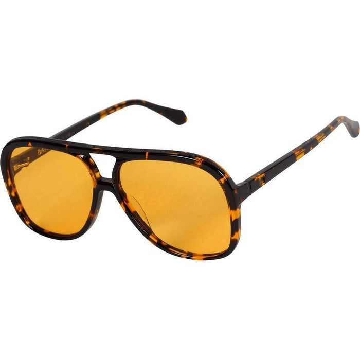 Bang, Dark Tortoise with Matte Black/Orange Lenses
