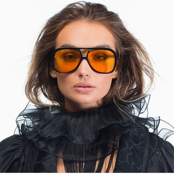 Bang, Gloss Black/Orange Lenses