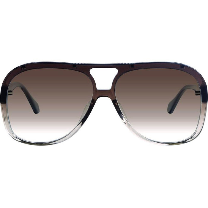 Bang, Smoky Quartz with Gunmetal Trim/Brown Gradient Lenses