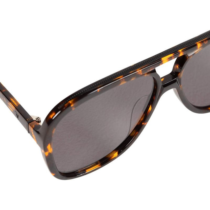 Bang, Dark Tortoise with Matte Black Metal Trim/Black Lenses