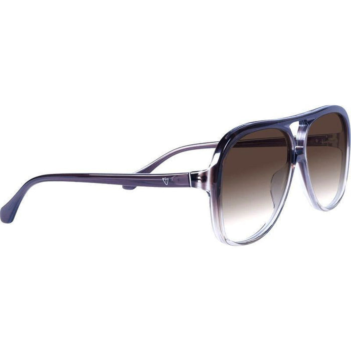 Bang, Smoky Quartz with Gunmetal Trim/Brown Gradient Lenses