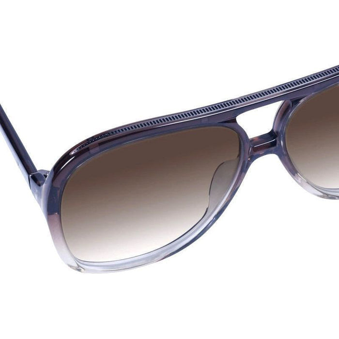 Bang, Smoky Quartz with Gunmetal Trim/Brown Gradient Lenses