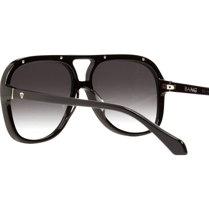 Bang, Gloss Black/Grey Gradient Lenses