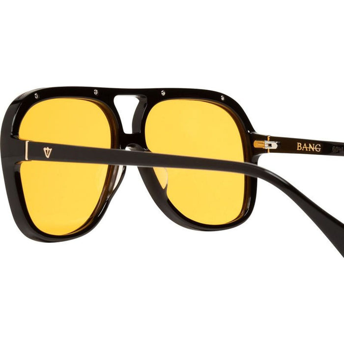 Bang, Gloss Black/Orange Lenses