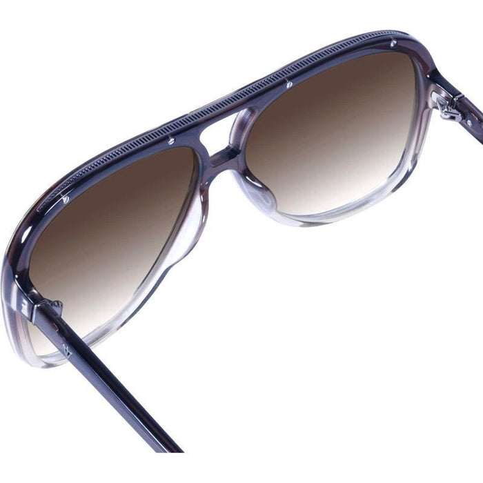Bang, Smoky Quartz with Gunmetal Trim/Brown Gradient Lenses