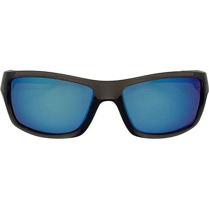 Barrel, Crystal Smoke/Ice Blue Mirror Polarised Lenses