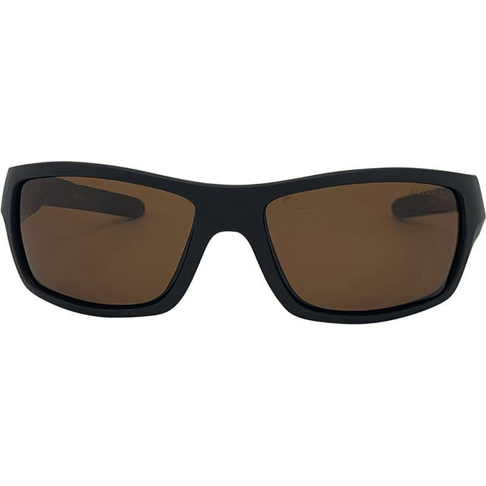 Barrel, Matte Black/Brown Polarised Lenses