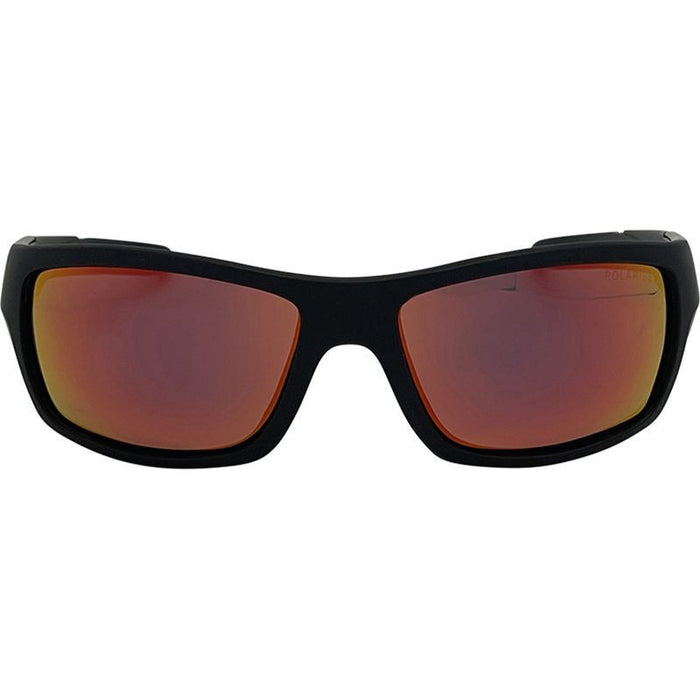 Barrel, Matte Black/Red Mirror Polarised Lenses