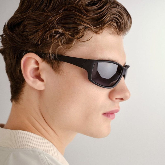 Barton, Black Rubber/Smoke Polarised Lenses