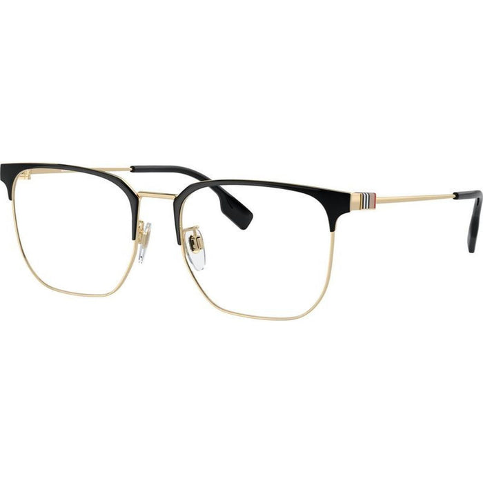 BE1383D, Light Gold and Black/Clear Lenses