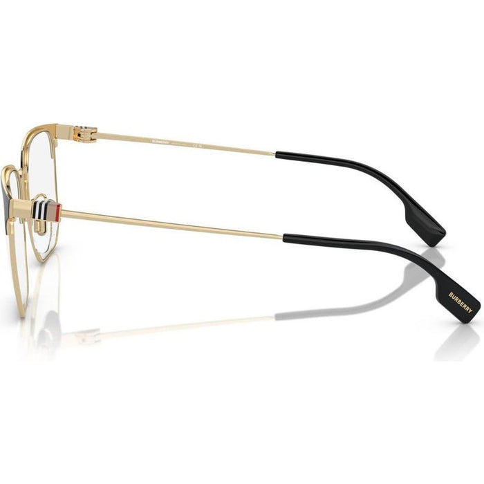 BE1383D, Light Gold and Black/Clear Lenses
