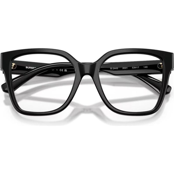 BE2443, Black/Clear Lenses 51 Eye Size