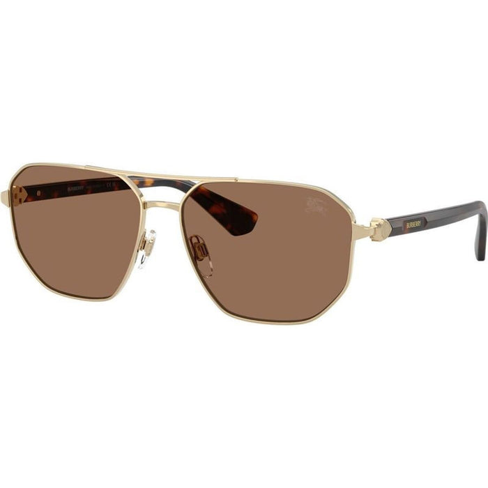 BE3166, Light Gold/Dark Brown Lenses
