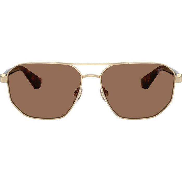 BE3166, Light Gold/Dark Brown Lenses
