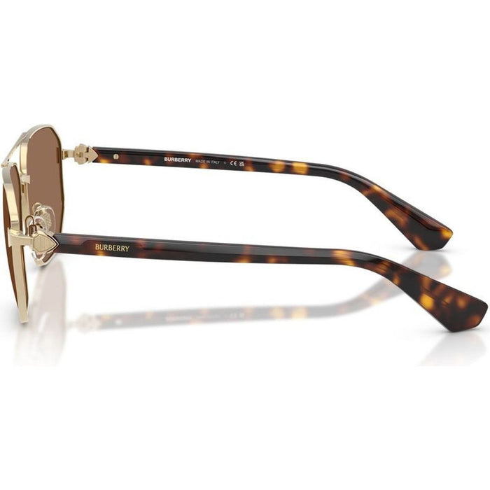 BE3166, Light Gold/Dark Brown Lenses