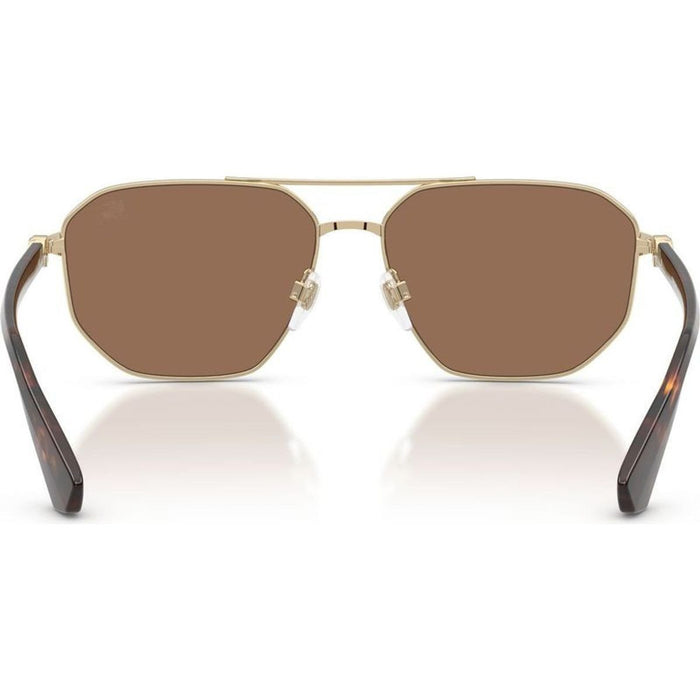 BE3166, Light Gold/Dark Brown Lenses